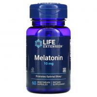 Life Extension Melatonin 10 мг 60 вегетарианских капсул 