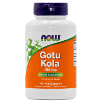 NOW Gotu Kola 450 мг 100 вегетарианских капсул