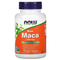 NOW Maca 750 мг 90 вегетарианских капсул