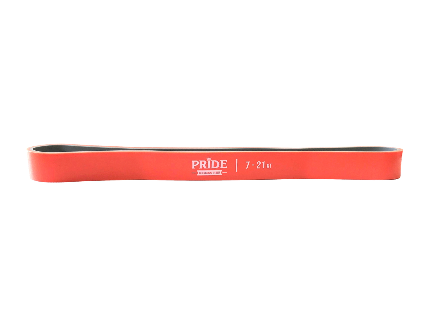 PRIDE Ленточный эспандер MINI PRO оранжевый-серый 600 мм (7-21кг)