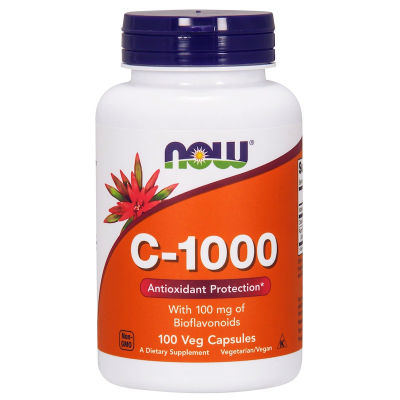 NOW C-1000 100 растительных капсул