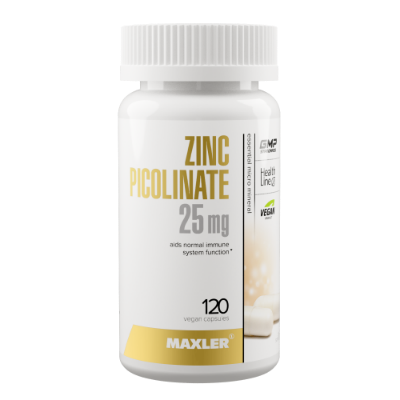 Maxler Zinc Picolinate 25 мг 120 капсул