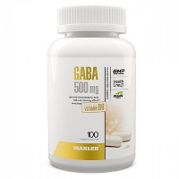 Maxler GABA 500 мг 100 вегетарианских капсул