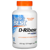 Doctor's Best D-Ribose 120 растительных капсул