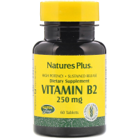 NaturesPlus Vitamin B-2 250 мг 60 таблеток