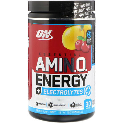 Optimum Amino Energy + Electrolytes 285 г