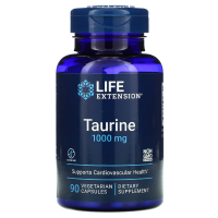 Life Extension Taurine 1000 мг 90 вегетарианских капсул