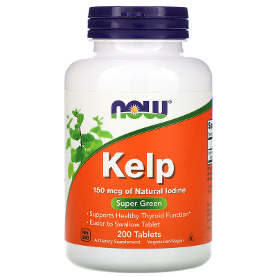 NOW Kelp 150 мкг 200 таблеток