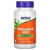 NOW TestoJack 100 60 вегетарианских капсул
