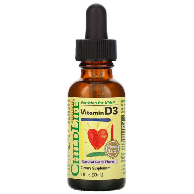 ChildLife Vitamin D3 для детей (вкус ягод 30 мл)